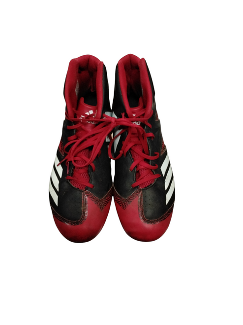 Vist Large View of Product Image Which is Used Under Armour Adult FB Cleats Red Senior 13