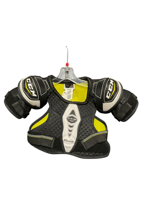 Vist Large View of Product Image Which is Used CCM CCM TACKS ULTRA 2.0 YTH LRG SHOULDER PAD Youth Shoulder Pads LG