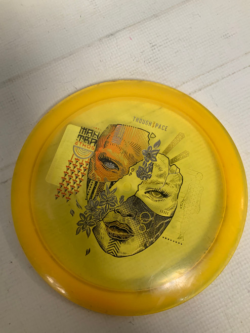 Used Thought Space Athletics MANMAR ETHOS Disc Golf Driver Yellow 11823-S000028492