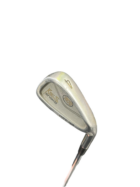 Vist Large View of Product Image Which is Used Cobra KING SNAKE OVERSIZE Mens Individual Iron RH 4 Iron