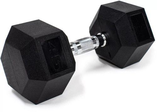 Vist Large View of Product Image Which is New 40lb Hex Elite Dumbbell
