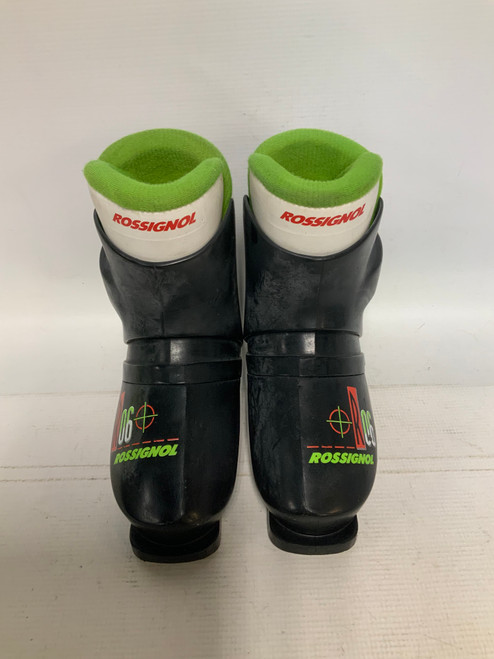 Vist Large View of Product Image Which is Used Rossignol R06 Boys DH Ski Boot Black 215 MP - J03