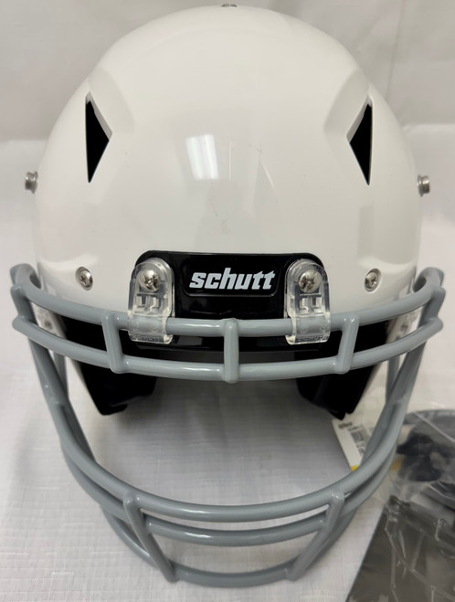 Vist Large View of Product Image Which is New Schutt A11 2.0 Youth Vengeance Football Helmet White Gloss Small