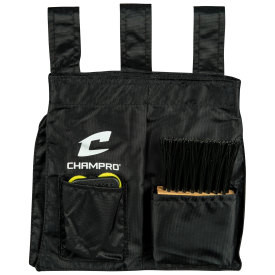 Vist Large View of Product Image Which is New Champro UMPIRE BALL BAG Umpire Accessories Black