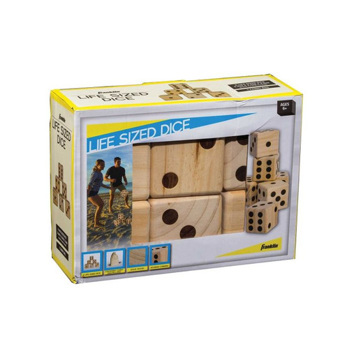 Vist Large View of Product Image Which is New Life Sized Dice