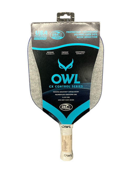 Vist Large View of Product Image Which is Used OWL FELT PADDLE Pickleball Racquet Grey