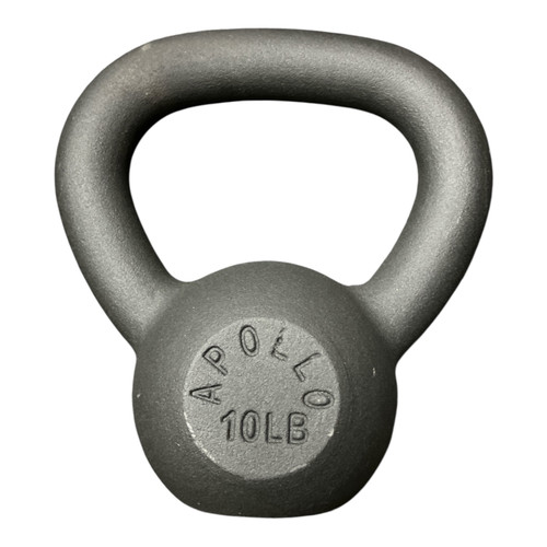 Vist Large View of Product Image Which is New 10 Lb Black Kettlebell