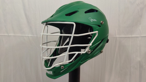 Used Schutt RIVAL Lacrosse Helmet Green XL 11511-S000162311