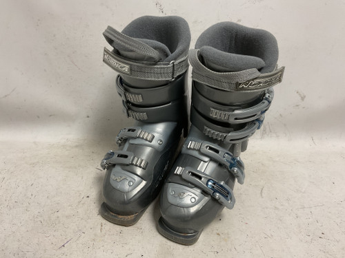 Vist Large View of Product Image Which is Used Nordica EASY MOVE 8W Womens DH Ski Boot Grey 245 MP - M06.5 - W07.5