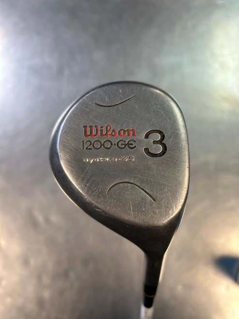 Vist Large View of Product Image Which is Used Wilson 1200 GE Mens Fairway Wood RH 3 Wood
