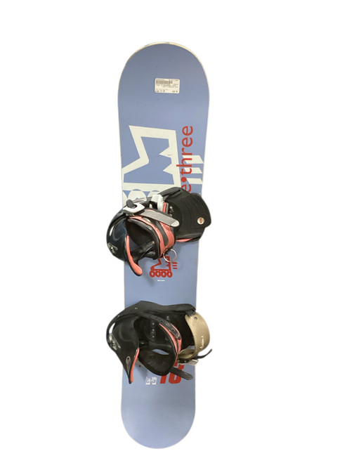 Vist Large View of Product Image Which is Used 13 SNOWBOARD YOUTH Boys Board/Binding Carolina Blue 115 cm
