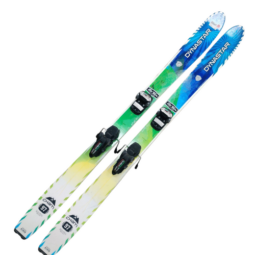 Vist Large View of Product Image Which is Used Dynastar CHA Mens Down Hill Ski/Binding Green 172 cm 11218-S000392516