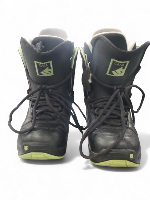 Used Burton CASA Womens Snowboard Boots Black Senior 7.5 11863-S000019181