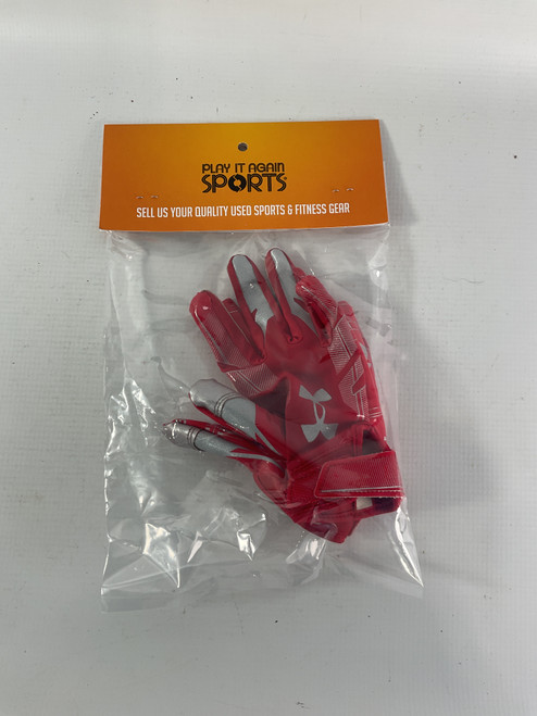Used Wilson YTH FB GLOVES FB Gloves Red LG 11834-S000029560