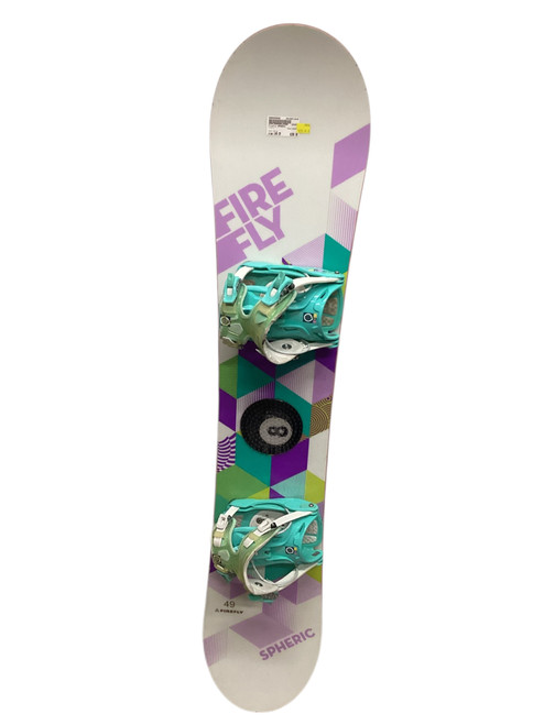 Vist Large View of Product Image Which is Used Firefly SPHERIC Womens Board/Bindings White 149 cm