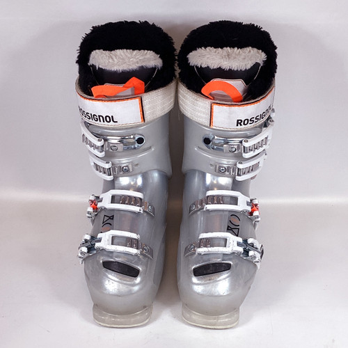 Used Rossignol KIARA Womens DH Ski Boot White 235 MP - J05.5 - W06.5 11819-S000027107