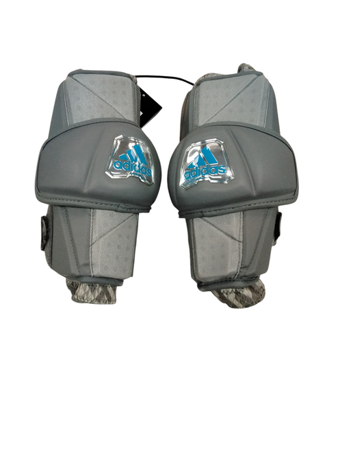 New Adidas EQT BERSERKER Lacrosse Arm Pads/Guards Grey LG 11866-S000019045