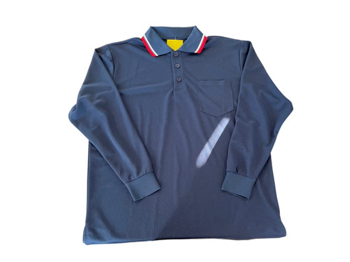 Vist Large View of Product Image Which is Used Smitty UMPIRE SHIRT Umpire Accessories Navy Blue M 14