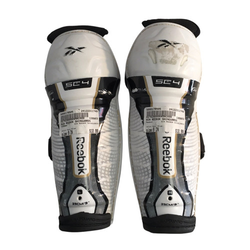 Vist Large View of Product Image Which is Used Reebok 9IN REEBOK SHINGUARDS Junior Shin Guards Navy Blue 9" 11749-S000179505