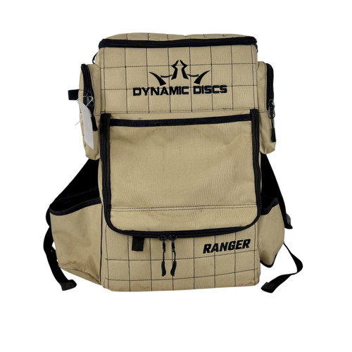 Vist Large View of Product Image Which is Used Dynamic Discs RANGER Disc Golf Backpack Tan 11506-S000271642