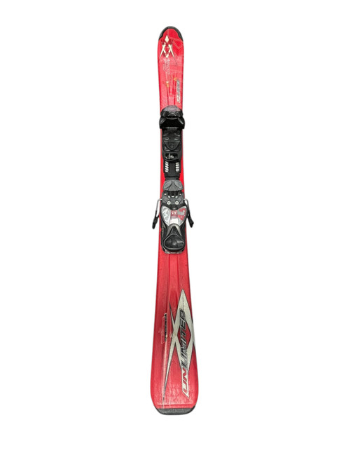 Used VOELKL UNLIMITED 120 Boys DH Ski/Binding Red 120 cm 11833-S000161157