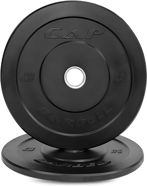 Vist Large View of Product Image Which is New 10LB Rubber Olympic Plate