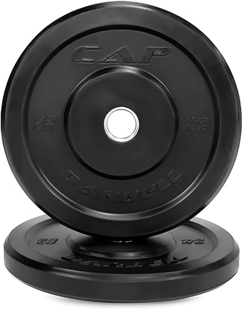 Vist Large View of Product Image Which is New 25LB Rubber Olympic Plate