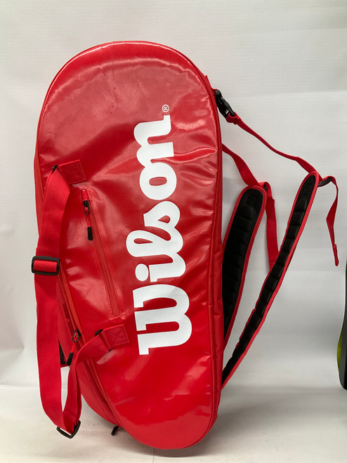 Used Wilson SUPER TOUR 3 COMPARTMENT BAG Racquet Accessory 11836-S000021302