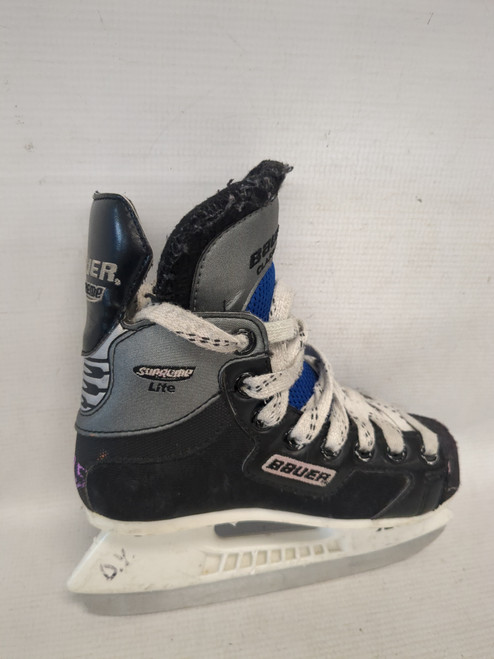 Vist Large View of Product Image Which is Used Bauer SUPREME LITE Youth Hockey Skate Youth 12.5