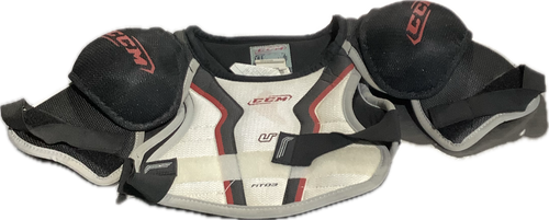 Vist Large View of Product Image Which is Used CCM U+ YTH MD Youth Shoulder Pads MD