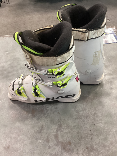 Used Head RAPTOR Womens DH Ski Boot White 235 MP - J05.5 - W06.5 10672-S000317382