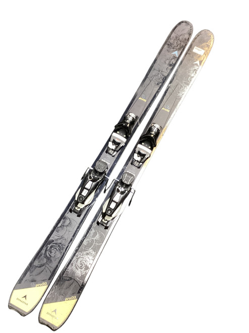 Vist Large View of Product Image Which is Used Dynastar PRO99 Womens Downhill Ski/Binding Royal Blue 162 cm