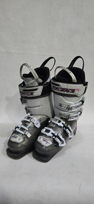 Used Tecnica SBT TECNICA CRUSH INFERNO 22.5 Womens DH Ski Boot White 225 MP - J04.5 - W5.5 11615-S000260430