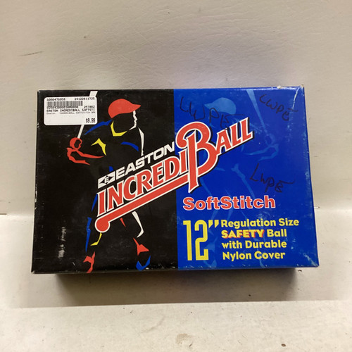 Vist Large View of Product Image Which is Used Easton INCREDIBALL SOFTSTITCH 3PK Field Equipment 11725-S000478959