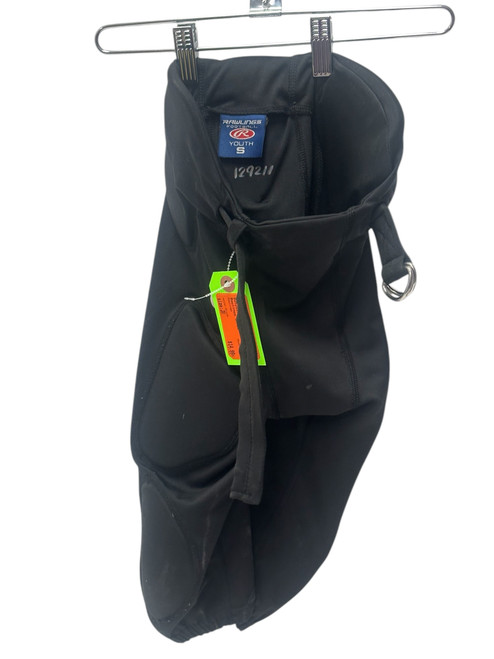 Vist Large View of Product Image Which is Used Rawlings SMALL Youth Integrated Football Pants Black