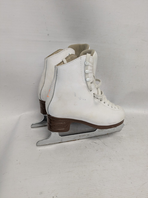 Vist Large View of Product Image Which is Used Jackson ARTISTE Girls Figure Skate White Junior 01