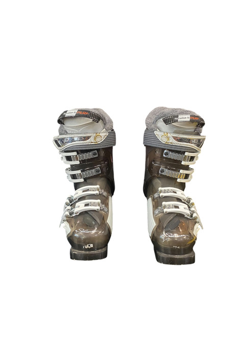 Vist Large View of Product Image Which is Used Salomon INSTINCT 90 Womens DH Ski Boot Black 235 MP - J05.5 - W06.5