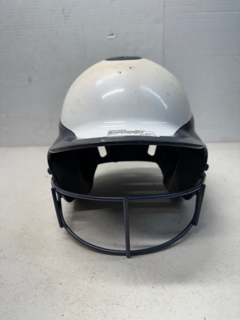 Used RIP-IT VISION Batting Helmet w/Mask Navy And White M/L 11835-C000189656