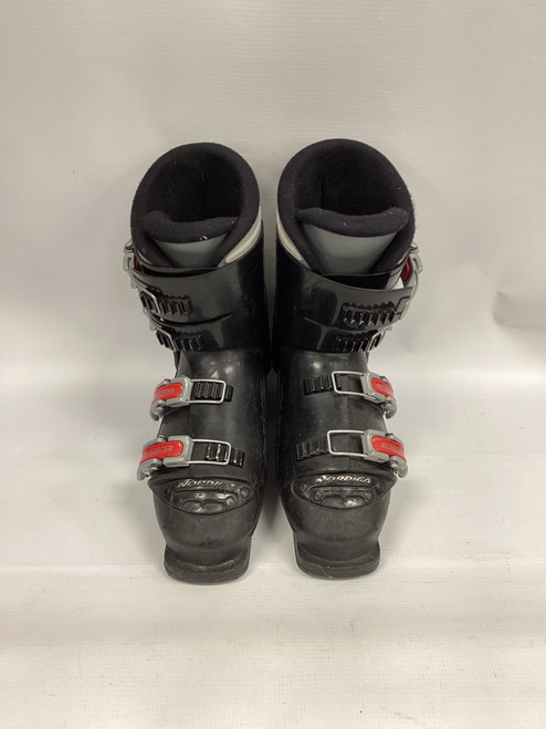 Vist Large View of Product Image Which is Used Nordica GP TJ Mens DH Ski Boot Black 240 MP - J06 - W07