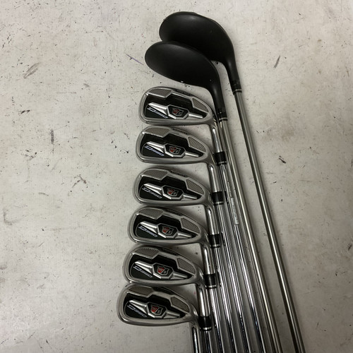 Used Wilson D350 SPEED SOLE Mens Package Set RH Grey 8 Piece 11855-S000177626