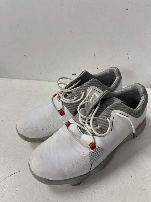 Vist Large View of Product Image Which is Used Under Armour SPIETH Jr Golf Shoes White Junior 04.5
