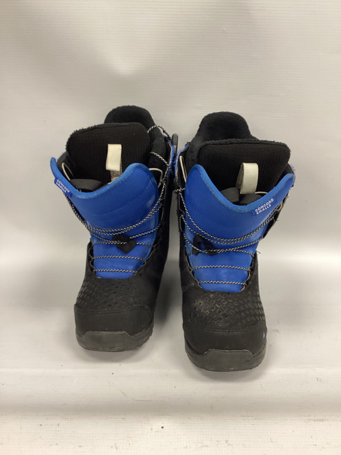 Vist Large View of Product Image Which is Used Burton CONCORD SMALLS Boys Snowboard Boots Black And Navy Blue Junior 05