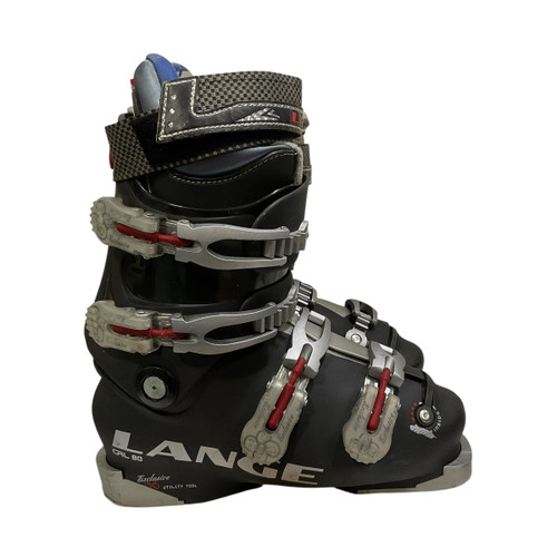 Used Lange GRL 80 Womens DH Ski Boot Black 230 MP - J05 - W06 11813-S000319090