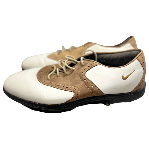Used Nike 192012-121 Mens Golf Shoes White Senior 8.5 11730-S000061948