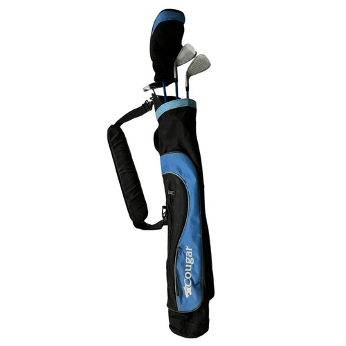 Used Cougar Golf JUNIOR SET Jr Package Set RH Navy Blue 5 Piece 11820-S000036304