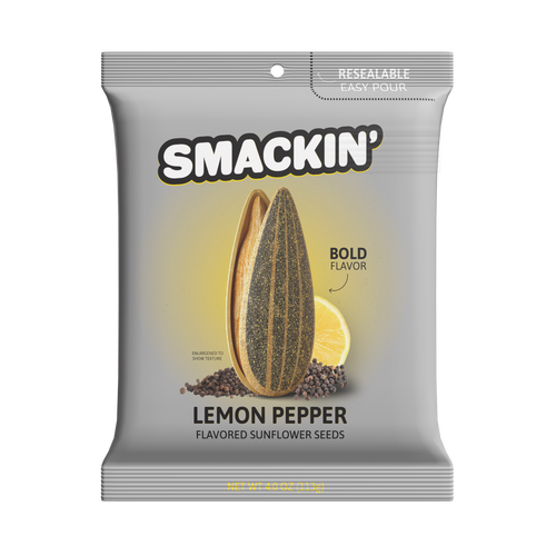 Vist Large View of Product Image Which is New Smackin' Seeds LEMON PEPPER