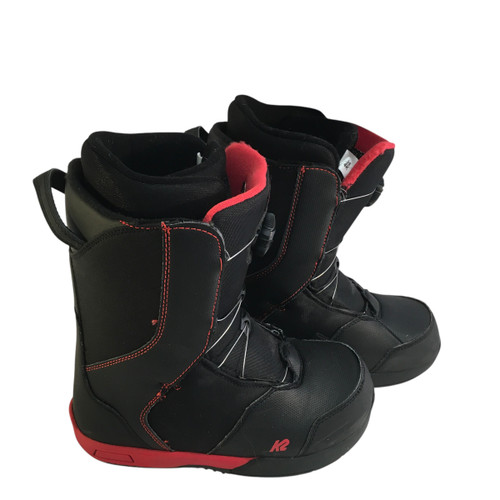 Used K2 VANDAL Mens Snowboard Boots Black Senior 4 11749-S000179766