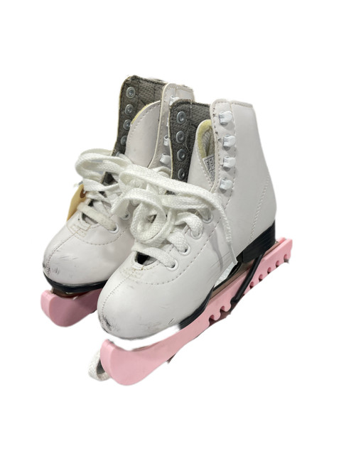 Vist Large View of Product Image Which is Used DBX Girls Figure Skate White Youth 11.0