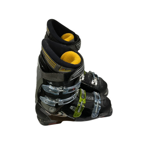 Vist Large View of Product Image Which is Used Salomon X WAVE 8.0 Mens DH Ski Boot Black 275 MP - M09.5 - W10.5