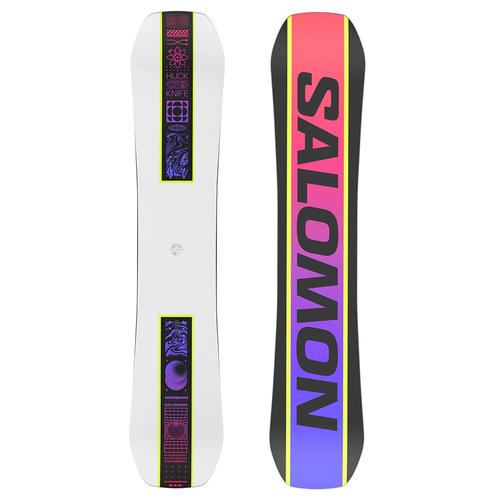 Vist Large View of Product Image Which is New Salomon Huck Knife Grom 2025 Snowboard- 143 11218-SALL47661200143